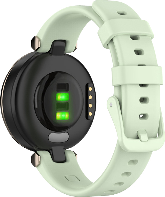 Silikonový řemínek s přezkou pro Garmin Lily Barva náramku: Tlumená zelená