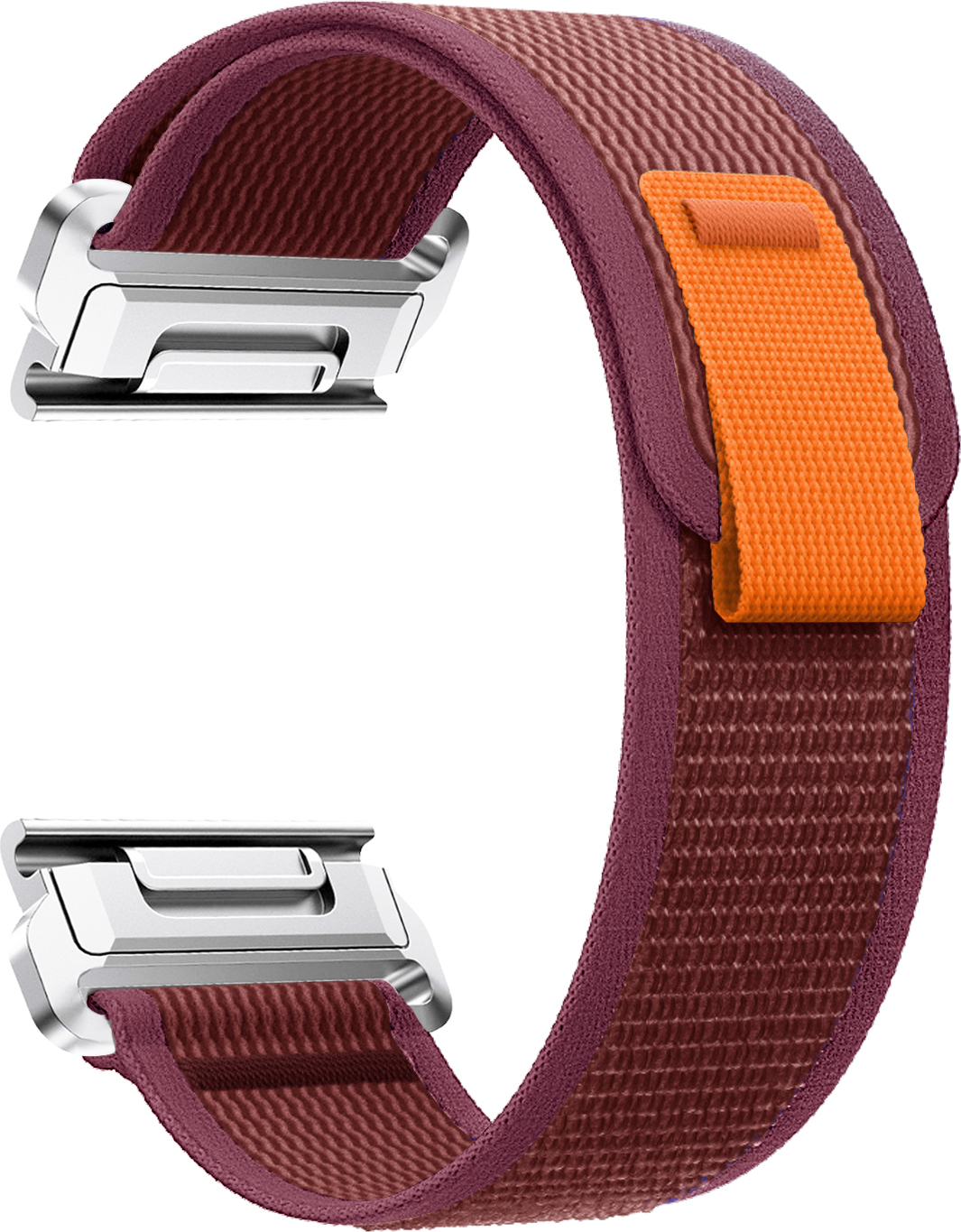 Nylonový řemínek se stahovacím poutkem 22mm Barevná varianta: Vínový