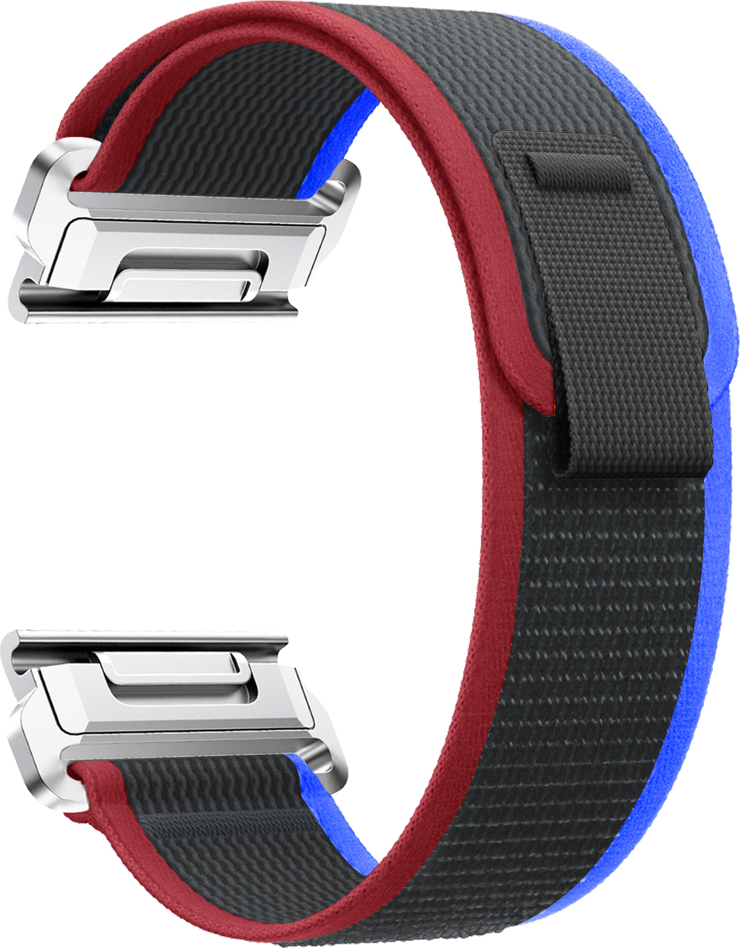 Nylonový řemínek se stahovacím poutkem 26mm Barevná varianta: Modro-černý