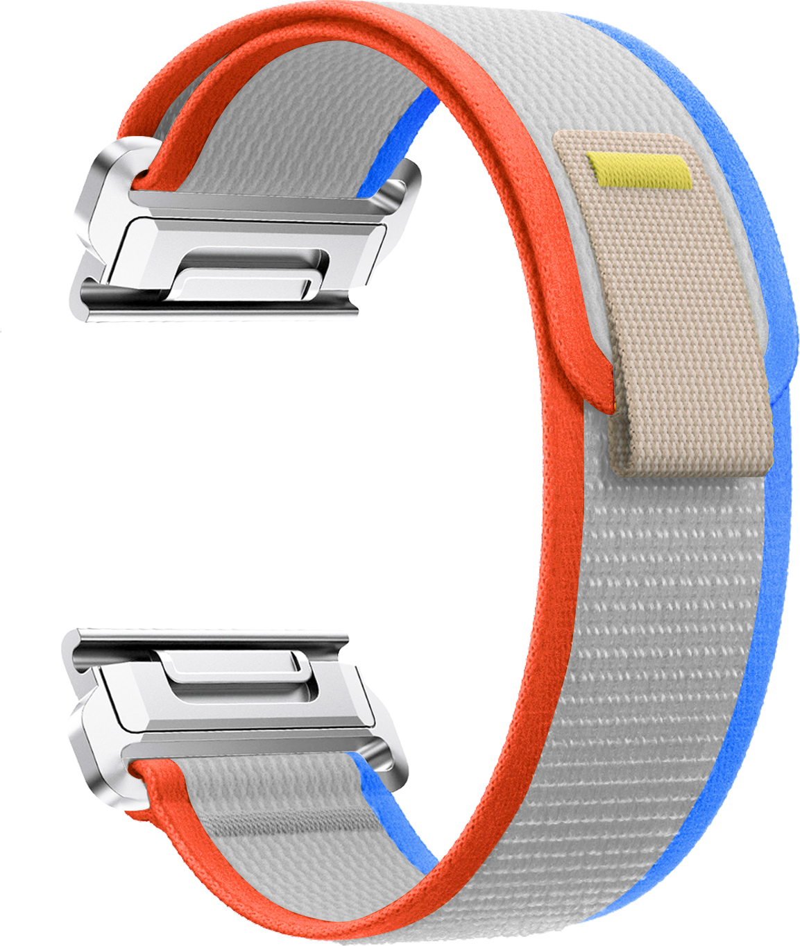 Nylonový řemínek se stahovacím poutkem 26mm Barevná varianta: Modro-červený