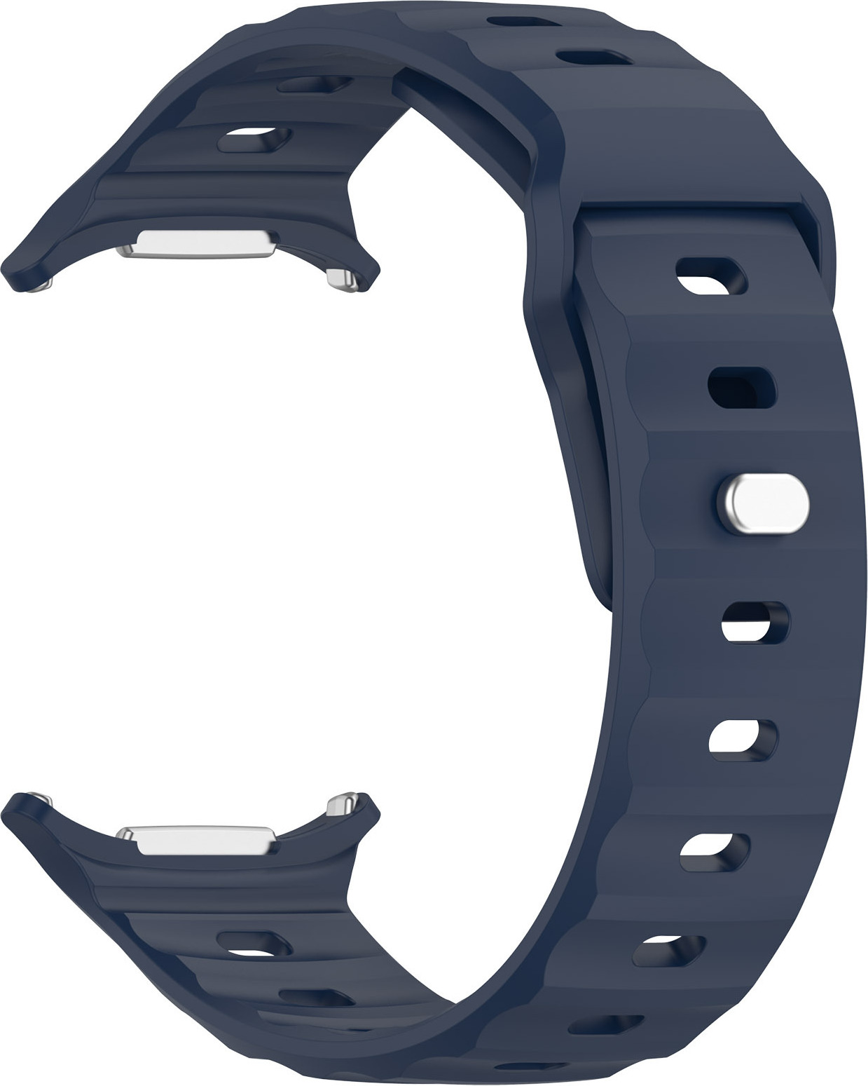 Jednobarevný řemínek pro Samsung Galaxy Watch Ultra Barva náramku: Tmavě modrá