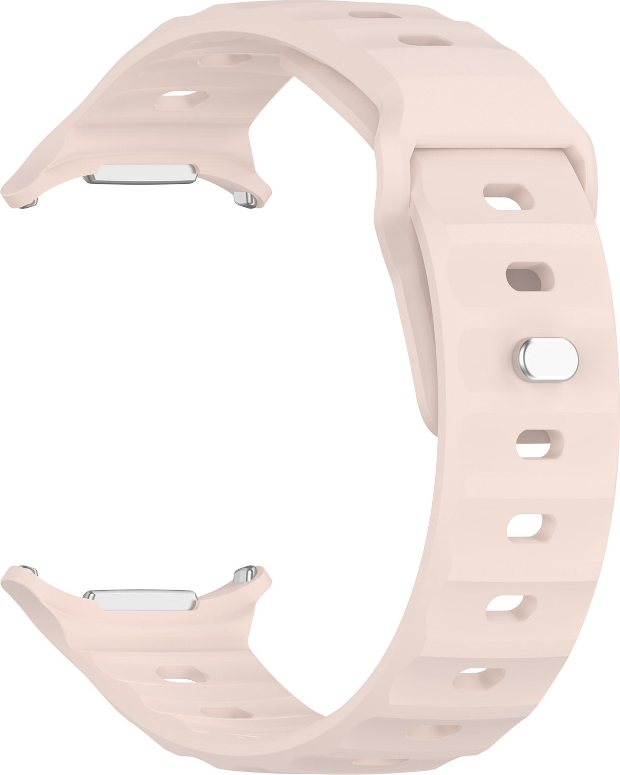 Jednobarevný řemínek pro Samsung Galaxy Watch Ultra Barva náramku: Pískově růžová