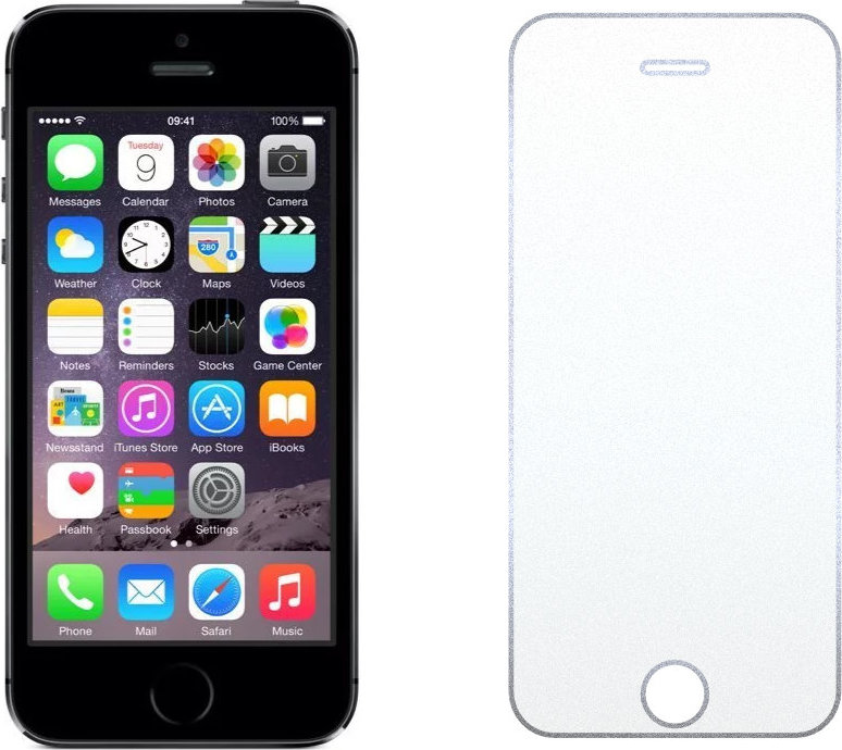 2.5D Ochranné tvrzené sklo na iPhone 5/5S