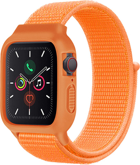 Nylonový set 2v1 pro Apple Watch 38/40/41/42(S10)mm Barevná varianta: Oranžová