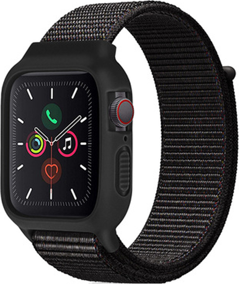 Nylonový set 2v1 pro Apple Watch 38/40/41/42(S10)mm Barevná varianta: Černo-Hnědá