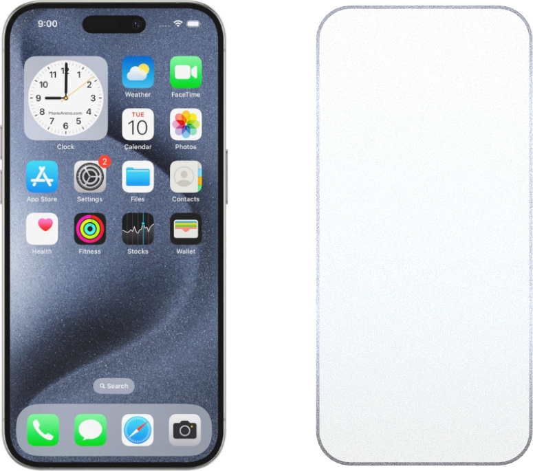 2.5D Ochranné tvrzené sklo na iPhone 16 Pro Max