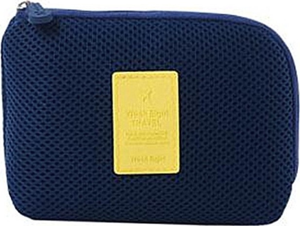 Cestovní úložné látkové pouzdro Rozměr: Modrá 15x12cm