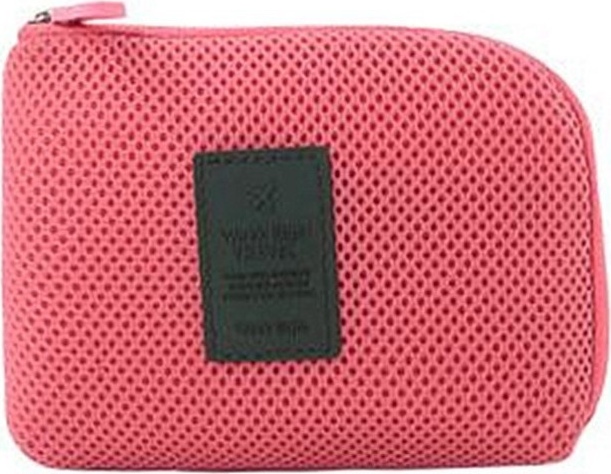 Cestovní úložné látkové pouzdro Rozměr: Jahodová 15x12cm