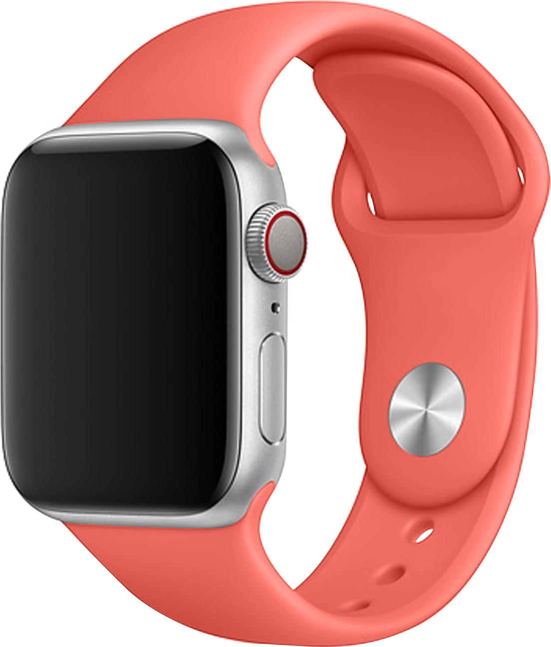 Apple Watch řemínek jednobarevný 38/40/41mm a 42/44/45/46/49mm Barva: tmavě oranžová, Pro Apple Watch velikost: 38/40/41mm, Velikost náramku: S (Obvod ruky 16,5 až 20,5cm)