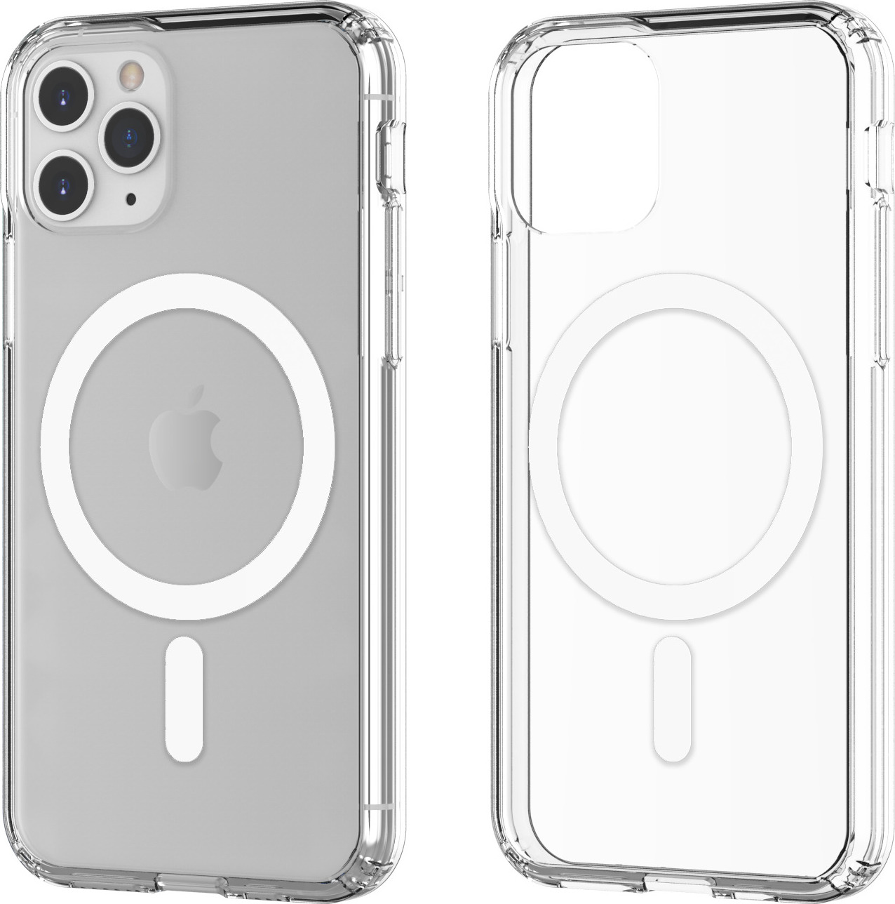 Průhledný tvrzený MagSafe kryt na iPhone 11 Pro