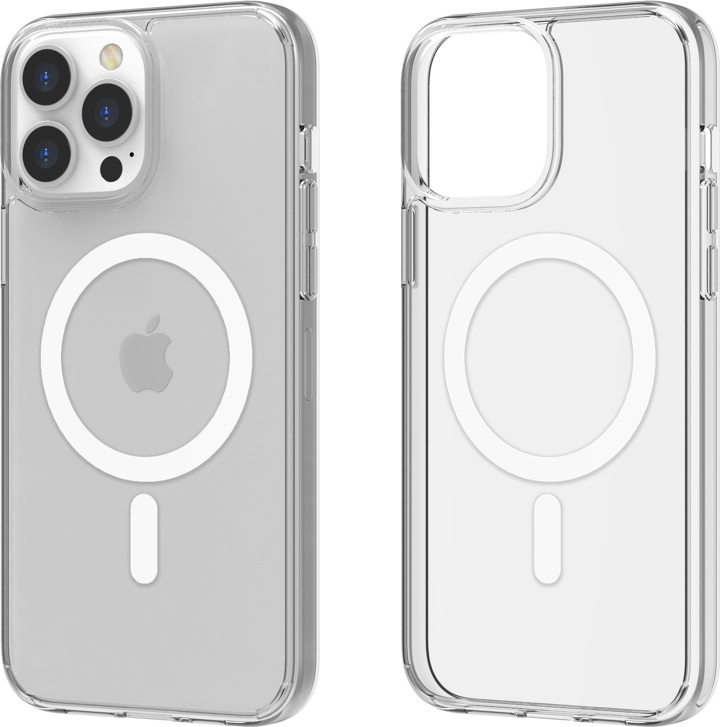 Průhledný tvrzený MagSafe kryt na iPhone 13 Pro Max