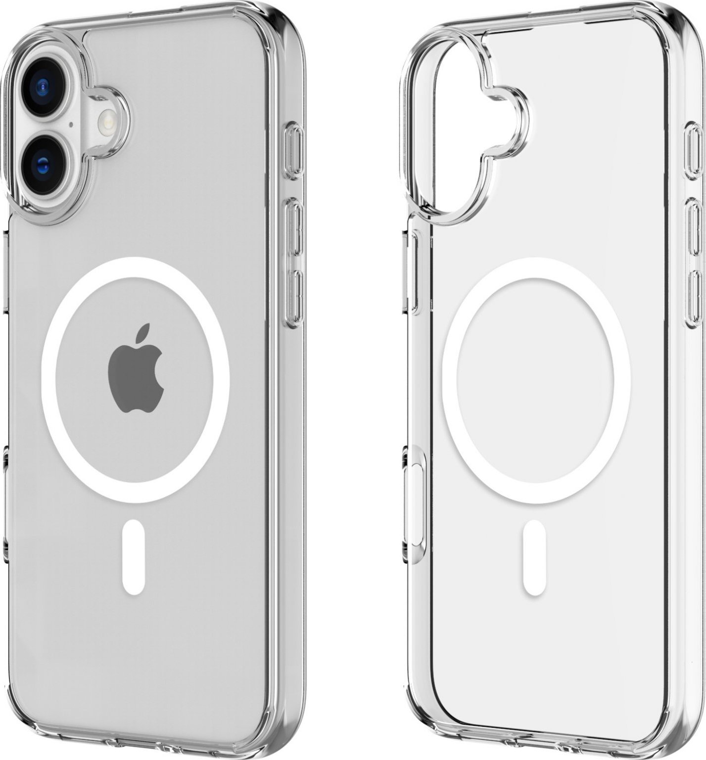 Průhledný tvrzený MagSafe kryt na iPhone 16 Plus