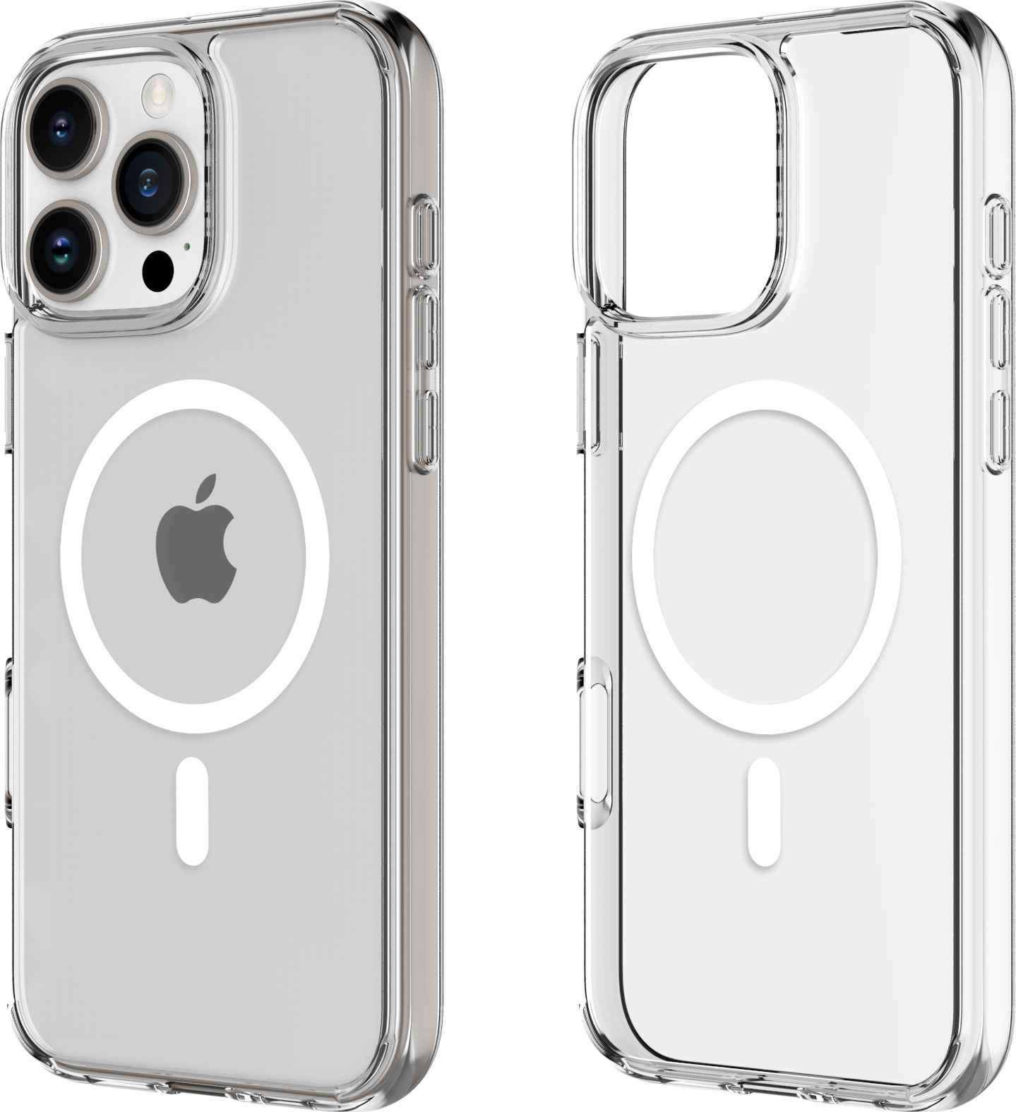 Průhledný tvrzený MagSafe kryt na iPhone 16 Pro Max