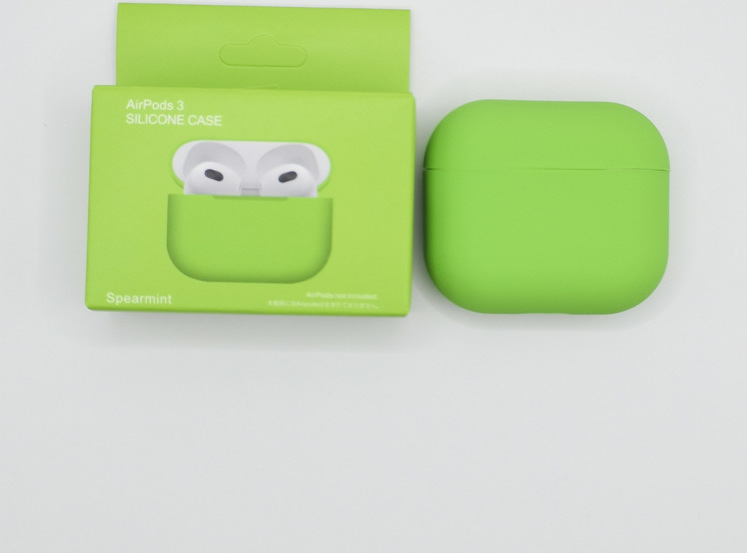 Jednobarevný obal pro AirPods 3 Barva: Spearmint
