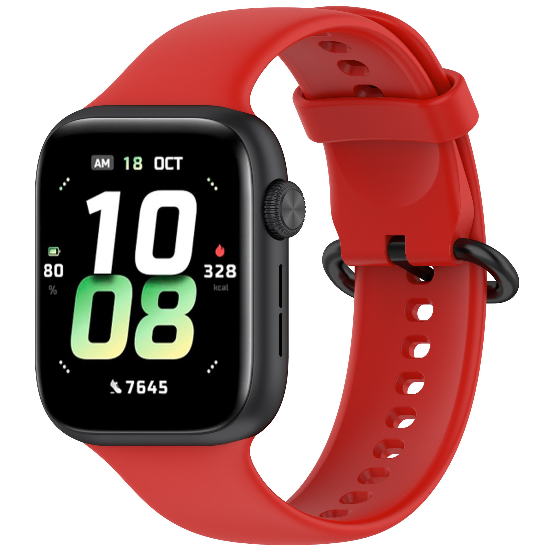 Jednobarevný náhradní řemínek pro Honor Watch 5 Barva náramku: Červená