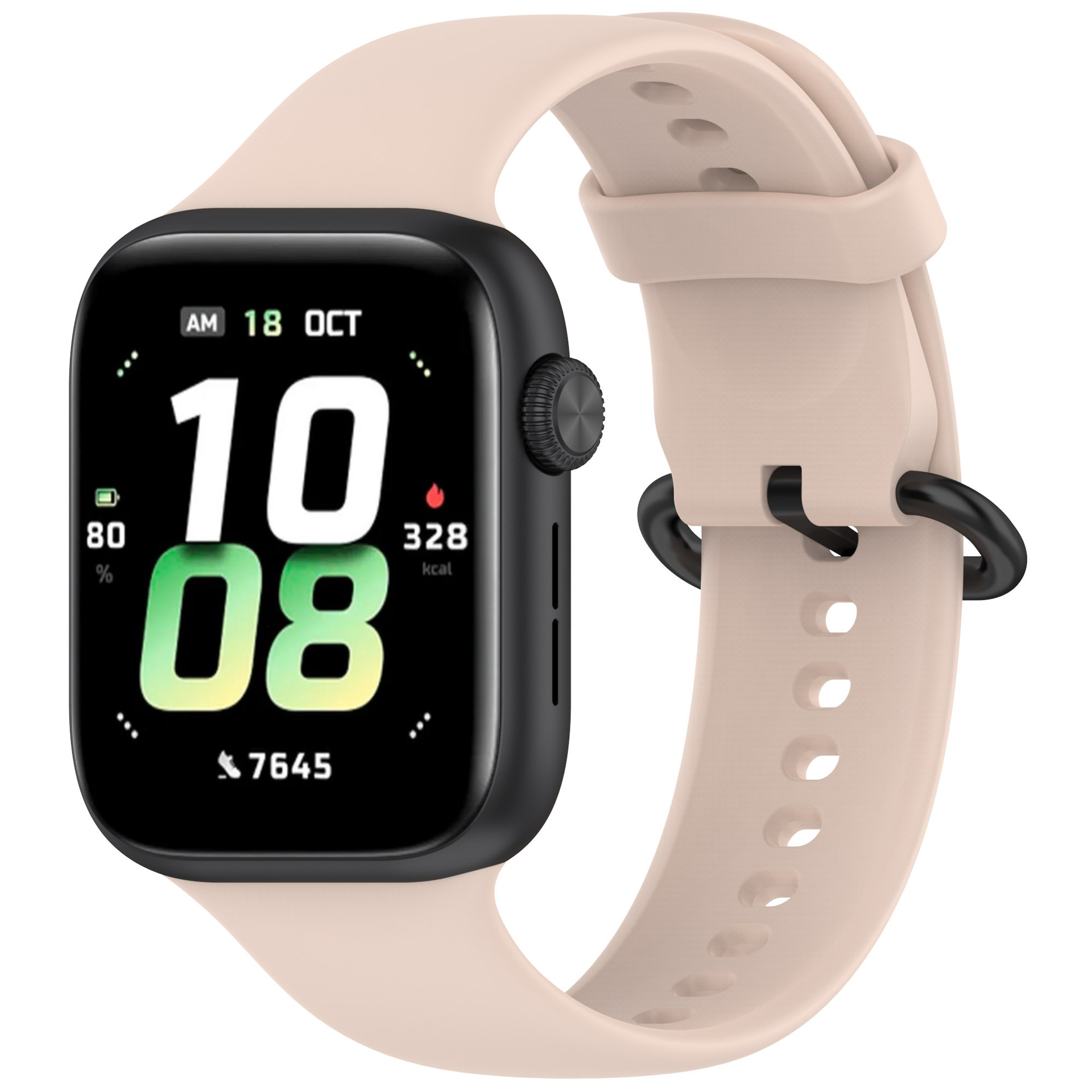Jednobarevný náhradní řemínek pro Honor Watch 5 Barva náramku: Pískově růžová