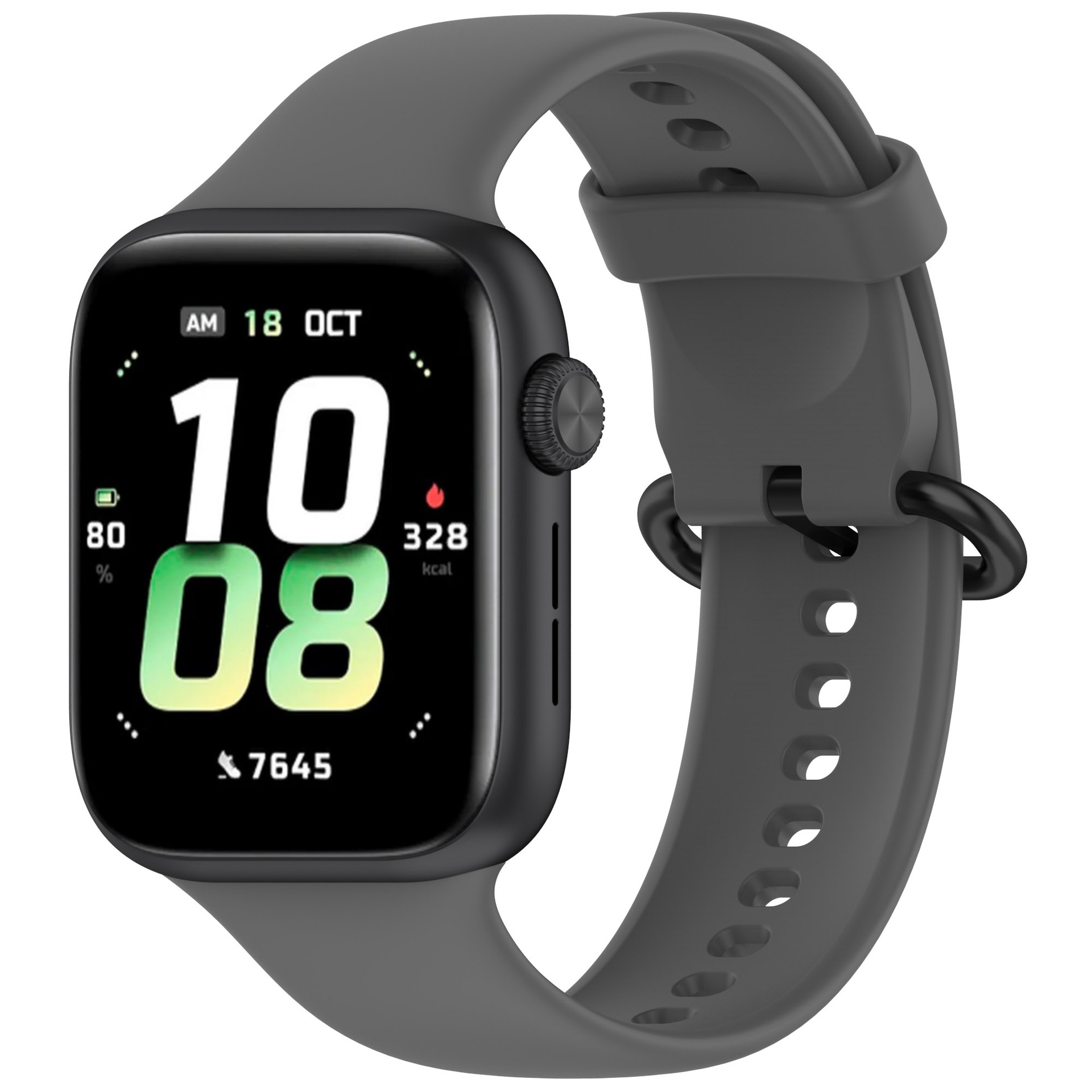 Jednobarevný náhradní řemínek pro Honor Watch 5 Barva náramku: Tmavě šedá
