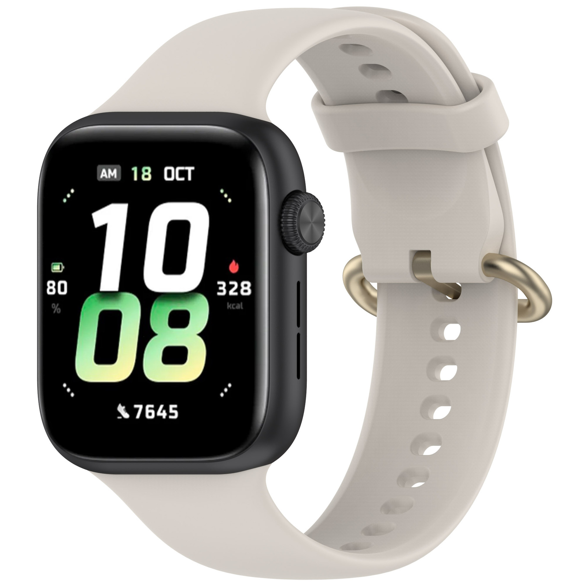 Jednobarevný náhradní řemínek pro Honor Watch 5 Barva náramku: Slonová kost
