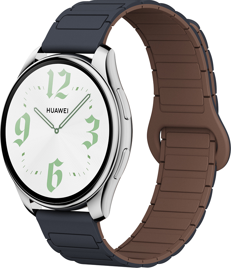 Dvojbarevný magnetický řemínek 20mm Barva: Tmavěmodro-hnědý