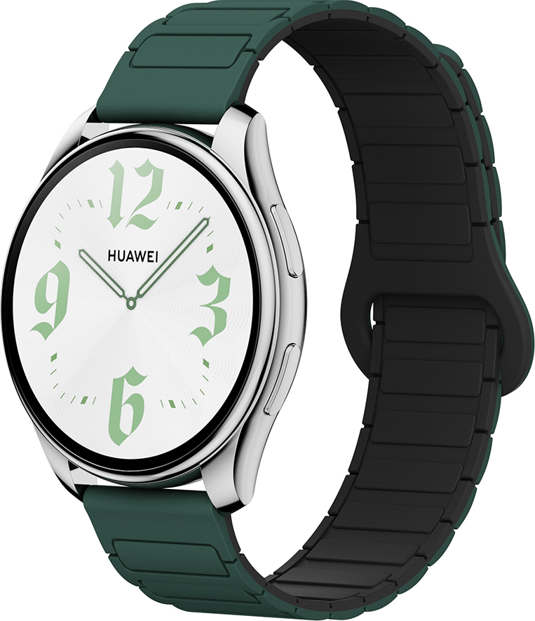 Dvojbarevný magnetický řemínek 22mm Barva: Tmavězeleno-černý