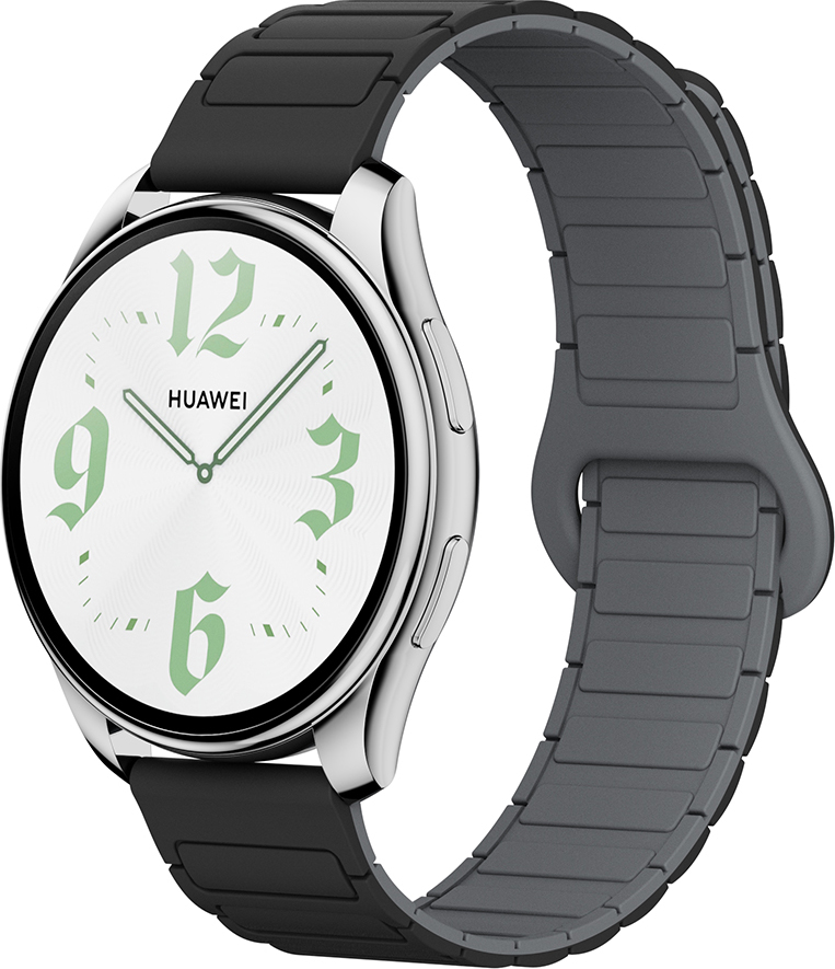 Dvojbarevný magnetický řemínek 22mm Barva: Černo-Šedý