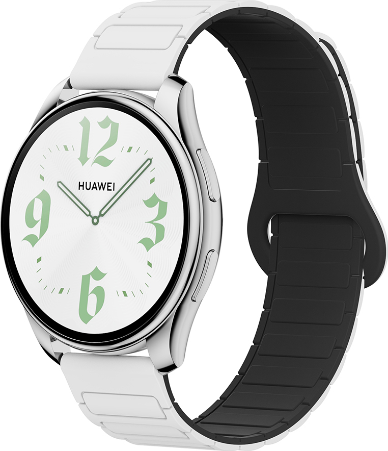 Dvojbarevný magnetický řemínek 22mm Barva: Bílo-Černý