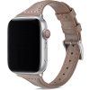Dámský kožený řemínek pro Apple Watch - Hnědý