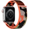 Nylonový řemínek kamufláž pro Apple Watch 38/40/41/42(S10)mm (Barevná varianta Černá kamufláž)