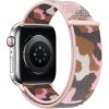 Nylonový řemínek kamufláž pro Apple Watch 38/40/41/42(S10)mm (Barevná varianta Černá kamufláž)