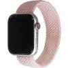 Pletený navlékací řemínek pro Apple Watch - Pink Sand