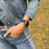 Stylový řemínek s magnetem pro Apple Watch - Tmavě modrý (Velikost 38/40/41mm, Barva Tmavě modrá)