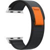 Nylonový řemínek se stahovacím poutkem pro Apple Watch 42/44/45/46/49mm (Barevná varianta Černý)