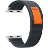 Nylonový řemínek se stahovacím poutkem pro Apple Watch 42/44/45/46/49mm (Barevná varianta Černý)