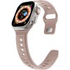 Silikonový vroubkovaný řemínek pro Apple Watch 38/40/41/42(S10)mm (Barevná varianta Černý)