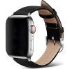 Kožený řemínek pro Apple Watch - Černý