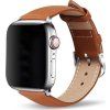 Kožený řemínek pro Apple Watch - Světle hnědý