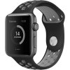 Perforovaný řemínek pro Apple Watch 38/40/41/42(S10)mm (Barevná varianta Černo-Šedý)