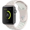 Perforovaný řemínek pro Apple Watch 38/40/41/42(S10)mm (Barevná varianta Černo-Šedý)