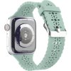 Řemínek s perforováním a přezkovým zapínáním pro Apple Watch 38/40/41/42(S10)mm (Barevná varianta Černý)