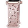 Řemínek s perforovanými pacičkami pro Apple Watch 38/40/41/42(S10)mm (Barevná varianta Pískově růžový)