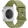 Vroubkovaný řemínek pro Apple Watch 38/40/41/42(S10)mm (Barevná varianta Černý)