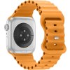 Vroubkovaný řemínek pro Apple Watch 38/40/41/42(S10)mm (Barevná varianta Černý)