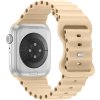 Vroubkovaný řemínek pro Apple Watch 38/40/41/42(S10)mm (Barevná varianta Černý)