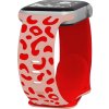 Gravírované zvířecí vzory řemínek pro Apple Watch 38/40/41/42(S10)mm (Barva Bílo-Růžová)