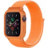 Nylonový set 2v1 pro Apple Watch 42/44/45mm (Barevná varianta Světle Modrá)
