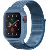Nylonový set 2v1 pro Apple Watch 42/44/45mm (Barevná varianta Světle Modrá)