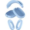 Silikonový set 3v1 pro Airpods Max (Barva Modrá)