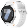 Vroubkovaný řemínek pro Samsung Galaxy Watch 7 (Barva náramku Černá)