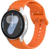 Vroubkovaný řemínek pro Samsung Galaxy Watch 7 (Barva náramku Černá)