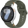 Vroubkovaný řemínek pro Samsung Galaxy Watch 7 (Barva náramku Černá)